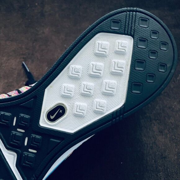 Nike Flyknit Trainer+ Rainbow Multi-Color 532984-014 Size 7.5 US 40.5 EUR 9 Wmns - Picture 10 of 12